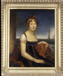 Marie-Paulette chamada Pauline Bonaparte, Princesa Borghese (Irmã de Napoleão I) - por Robert Lefevre (1756-1830)
