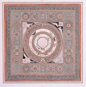 O Grande Pavimento: o Mosaico de Orfeu na Woodchester Roman Villa de Robert and Lysons Samuel (after) Smirke