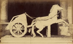 [Cavalos e carruagem - Museu do Vaticano] de Robert MacPherson