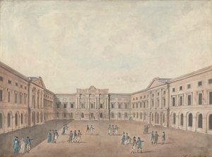 Desenho para o Tribunal da Universidade de Edimburgo de Robert Morrison