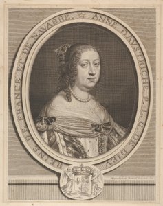 Ana da Áustria, 1660. de Robert Nanteuil