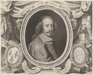 Cardeal Jules Mazarin de Robert Nanteuil