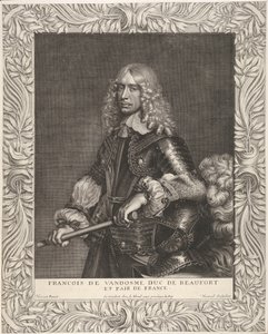 François de Vendôme, duque de Beaufort, ca. 1649 de Robert Nanteuil