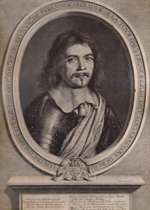 Frederic Maurice de la Tour d&39;Auvergne, duque de Bouillon, soldado francês, século XVII 1894 de Robert Nanteuil