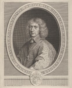 Henrique II de Sevilha, ca. 1651 de Robert Nanteuil