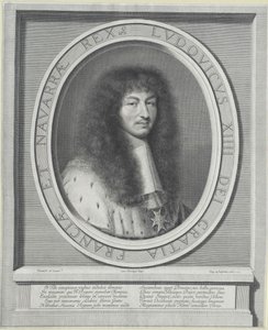 Rei de França Luís XIV de Robert Nanteuil