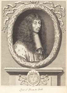Luís II, Príncipe de Condé de Robert Nanteuil
