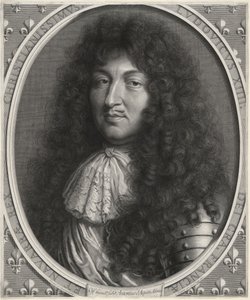 Luís XIV, rei de França (1638-1678) de Robert Nanteuil
