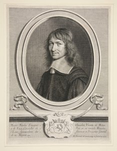 Nicolas Fouquet (Foucquet), visconde de Melun e de Vaux de Robert Nanteuil