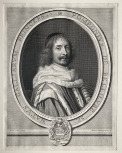 Pomponne II de Bellievre de Robert Nanteuil