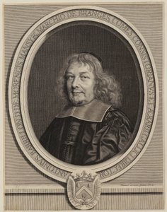 Retrato de Antoine Barillon [Barrillon] de Robert Nanteuil