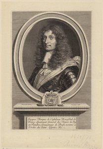 Retrato de Jacques II de Castelnau, marechal de França de Robert Nanteuil
