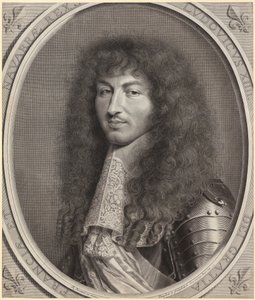 Retrato de Luís XIV de Robert Nanteuil
