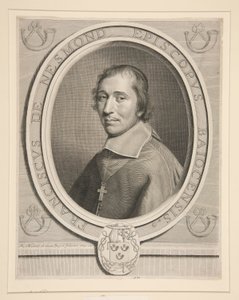 Retrato de Fran?ois-Th?odore de Nesmond, Pr?sident à mortier au Parlement de Paris (Magistrado Principal do Parlamento de Paris) de Robert Nanteuil