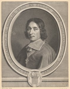 Retrato de Pierre de Cambout de Coislin de Robert Nanteuil