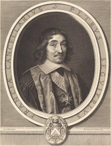 Chanceler Pierre Seguier de Robert Nanteuil after Charles Le Brun