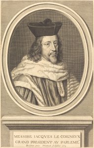 Jacques Le Coigneux de Robert Nanteuil after Henri Beaubrun