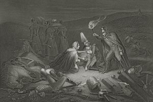 O campo de batalha da Alma, a noite após a batalha, gravada por DJ Pound de Robert Neal Hind