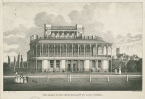 Wolverhampton - Grand Stand no Race Course: litografia, sd [meados do século 19] de Robert Noyes
