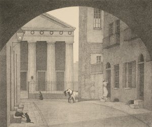 Uma Igreja de Londres de Robert Polhill Bevan