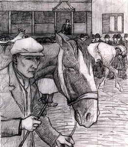 Feira do Cavalo no Barbican de Robert Polhill Bevan