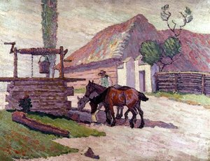 Bebidas de Cavalos de Robert Polhill Bevan