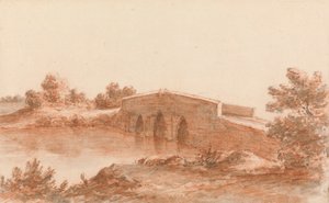 Uma Ponte numa Paisagem de Robert Price