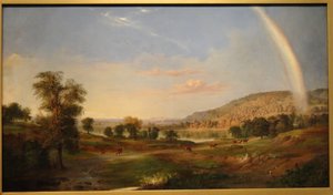 Paisagem com arco-íris