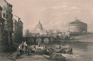 Roma, década de 1820. de Robert Sands