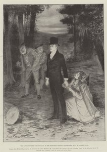O Pequeno Ministro, o Novo Jogo no Teatro Haymarket, adaptado do romance do Sr. JM Barrie
