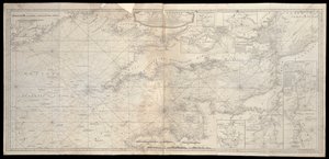 O Canal da Mancha com uma parte do Oceano Atlântico e da costa da Irlanda de Robert Sayer