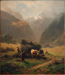 Feno nas altas montanhas de Robert Schietzold