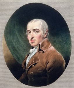 Sr. James Gillray (1756-1815) gravado por Charles Turner, publicado por G. Humphrey em 1819 (gravura à mão colorida)