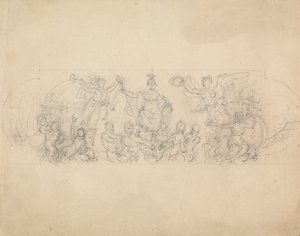 Esboço alegórico da vitória de Robert Smirke