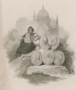 Silueta, de, a, cúpula, de, st paul de Robert Smirke