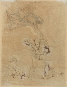 Stephano e Trinculo com Caliban de Robert Smirke