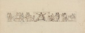 Estudo para um Relevo com Figuras Românicas de Robert Smirke