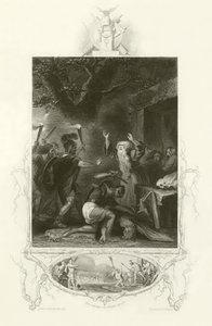 O massacre dos druidas de Robert Smirke