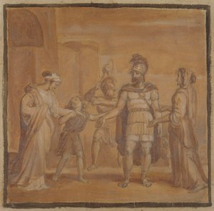 Virgilia e Volumnia Plead com Coriolanus de Robert Smirke