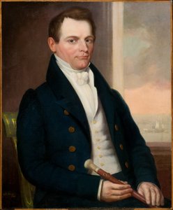 Retrato de um homem 1830 (óleo sobre tela)
