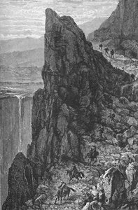 Viajando nos Andes, c1885, 1890