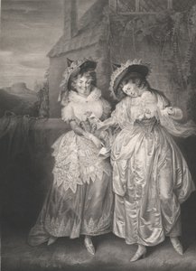 Sra. Ford e Sra. Page Shakespeare, Esposas Alegres de Windsor, Ato 2, Cena 1, 1793.