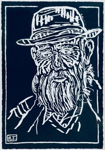 Homem barbudo e robusto de Robert Thirtle