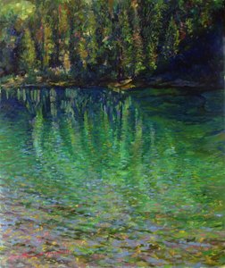 Lago Poursolet, Haute Alpes, França