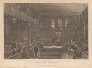 Interior da Câmara dos Comuns de Robert Wallis