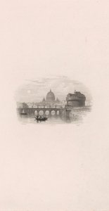 Roma, Castelo de Santo Ângelo (vinheta) de Robert Wallis