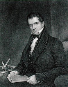 Theodoric Romeyn Beck (1791-1855) gravado por John Francis Eugene Prud