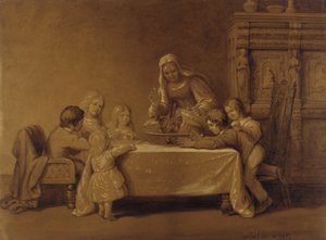 Grupo familiar de Robert Walter Weir