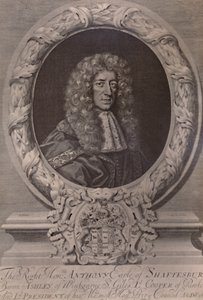 Anthony Ashley Cooper, 1º Conde de Shaftesbury, estadista inglês, c1680 1894