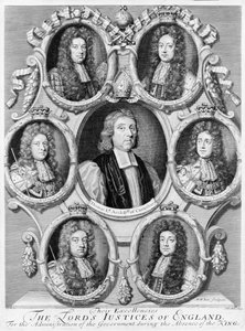 O Senhor Juízes da Inglaterra, 1695 de Robert White